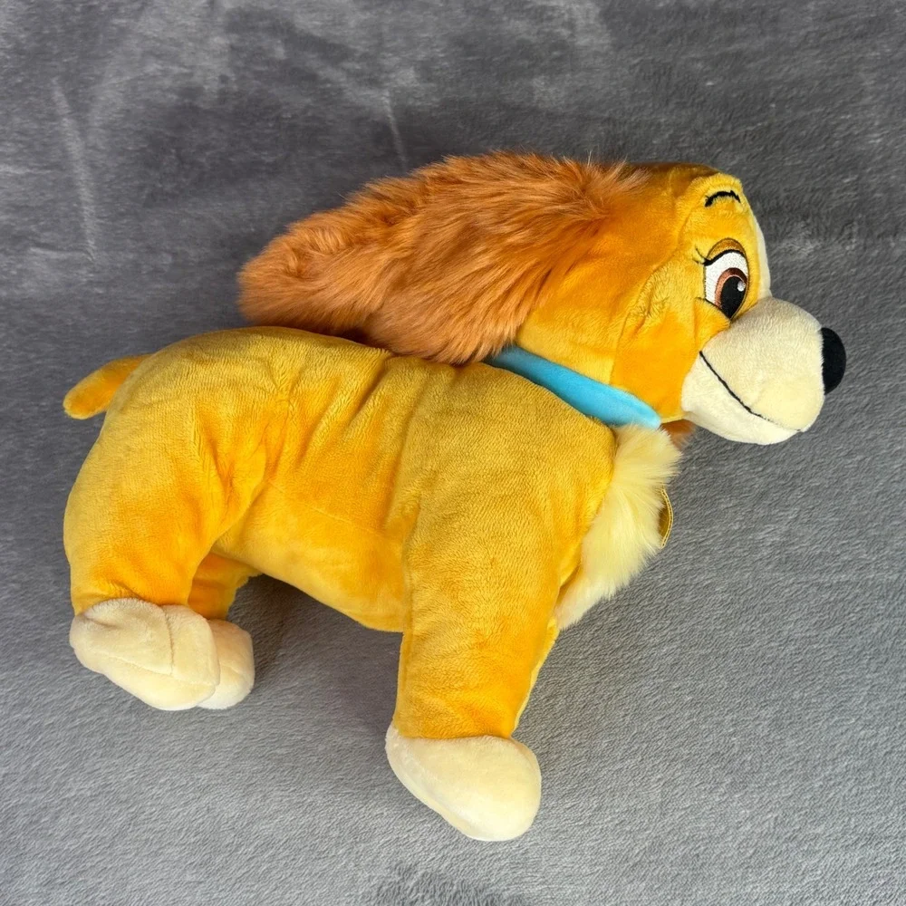 Disney Store Lady and the Tramp Lady Plush Dog 13